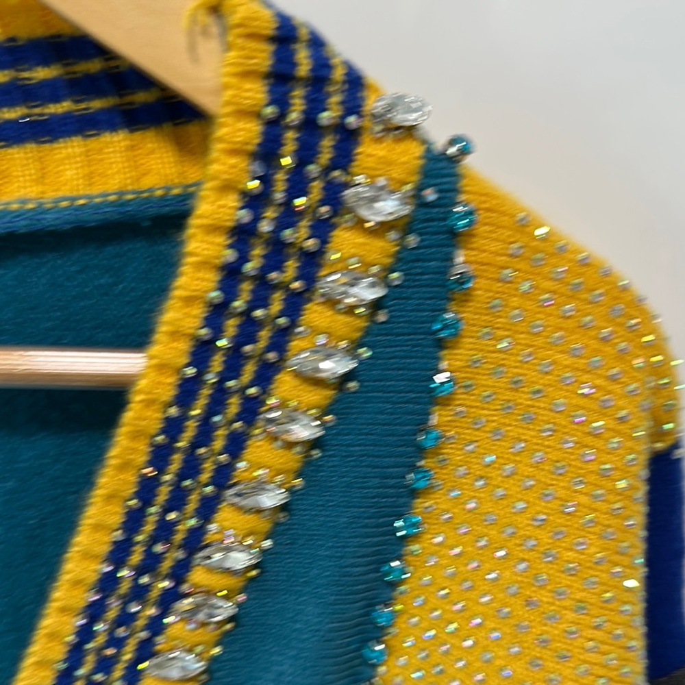 Colorful Beaded Cardigan - Picture 3 of 6